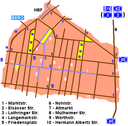 Karte Zentrum