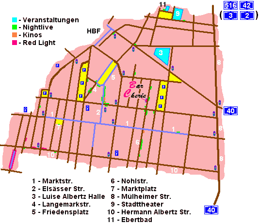 Karte Zentrum